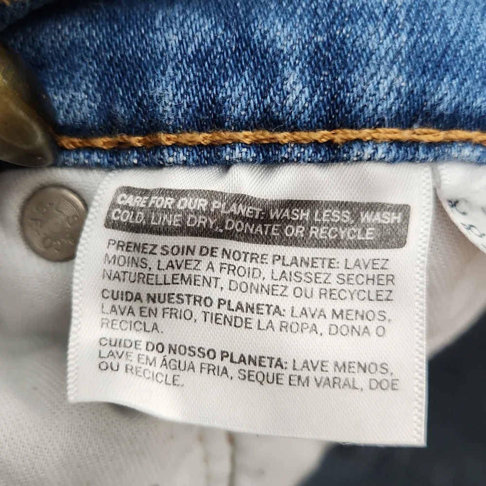 Levi's Distressed Medium Wash Denim Jeans Men's Size W36xL34
